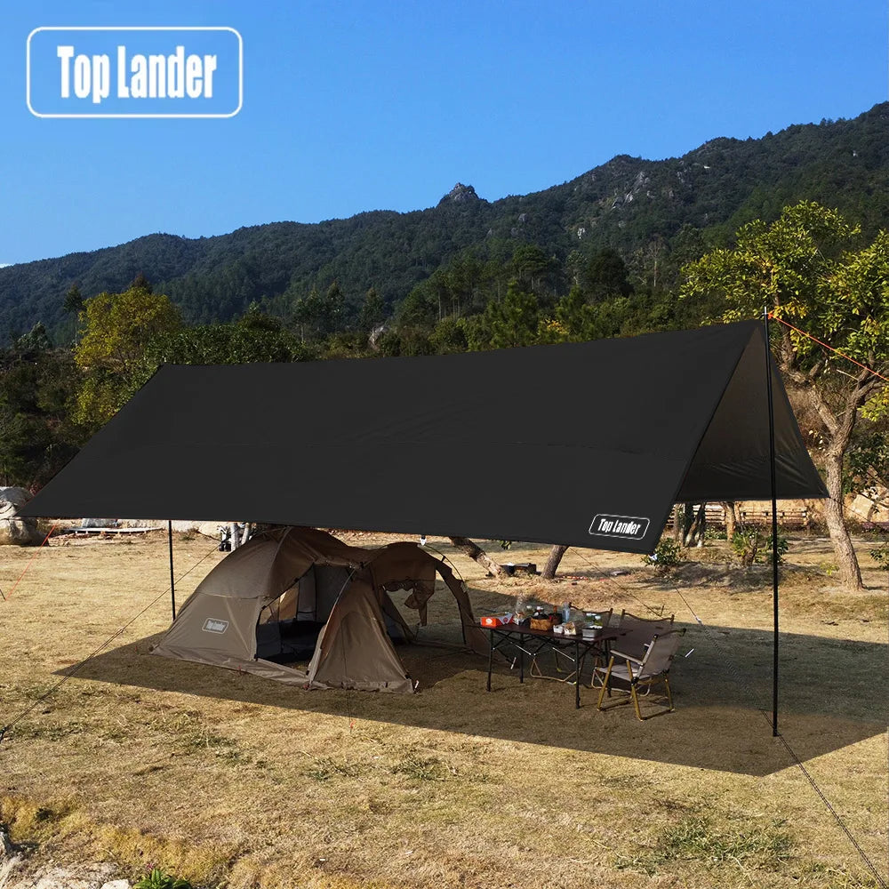 tarp 4 x 6 m Oxford Waterproof Camping Tarp 4x6m