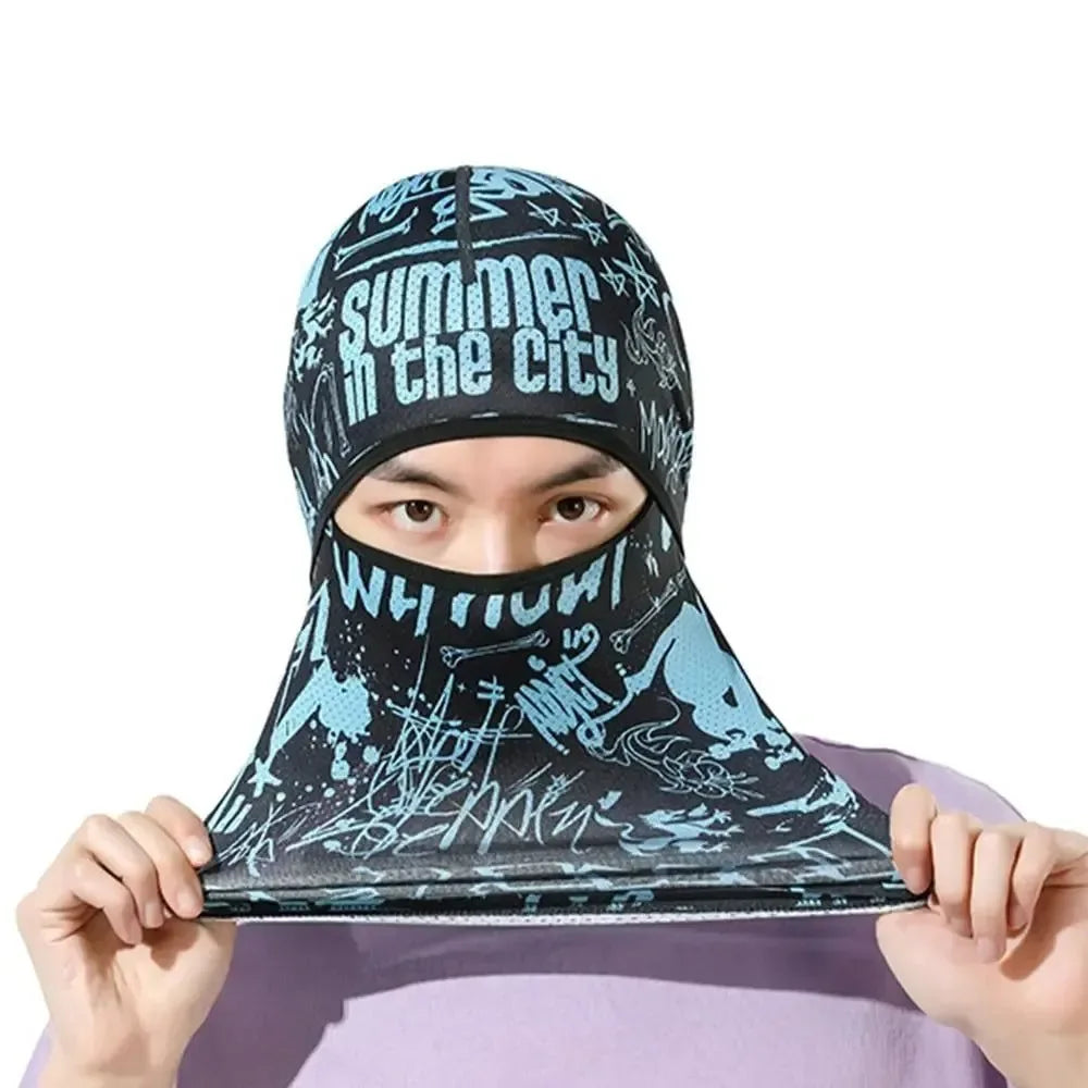 Hiking Scarves Motorcycle Cycling Helmet Hat
