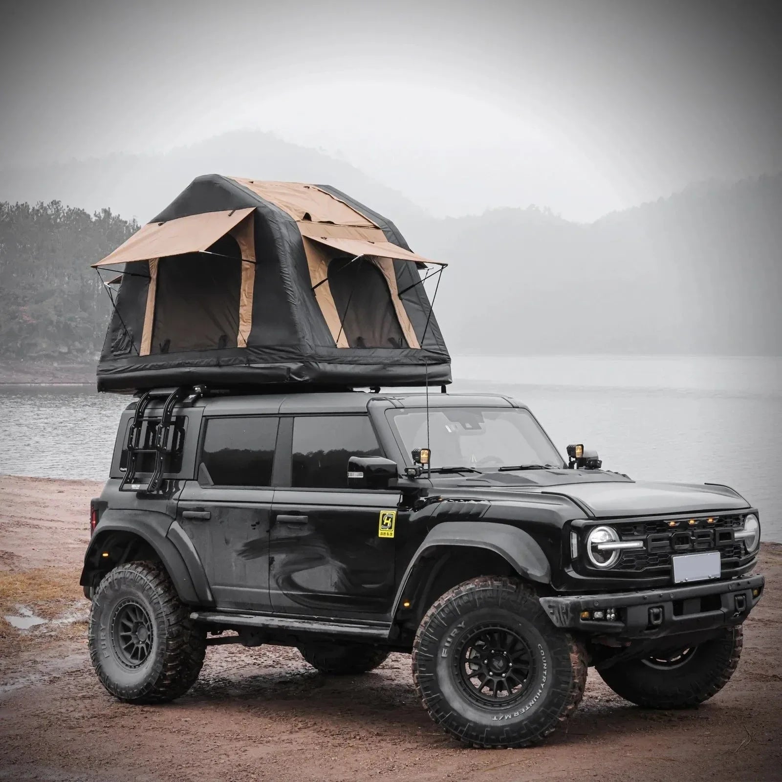 inflatable camper tent Inflatable Roof Top Tent – Quick-Setup 2-3 Person Camping Tent – Water – Trekker Essentials
