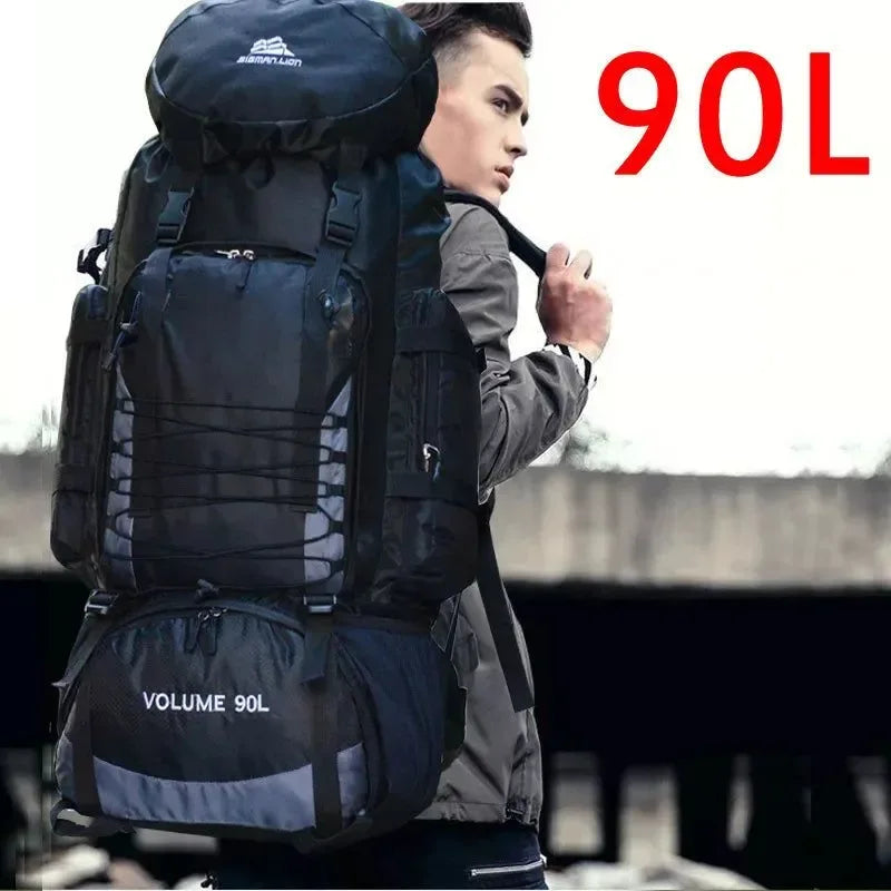 90L Large Travel Backpack – Army Climbing & Mountaineering Bag