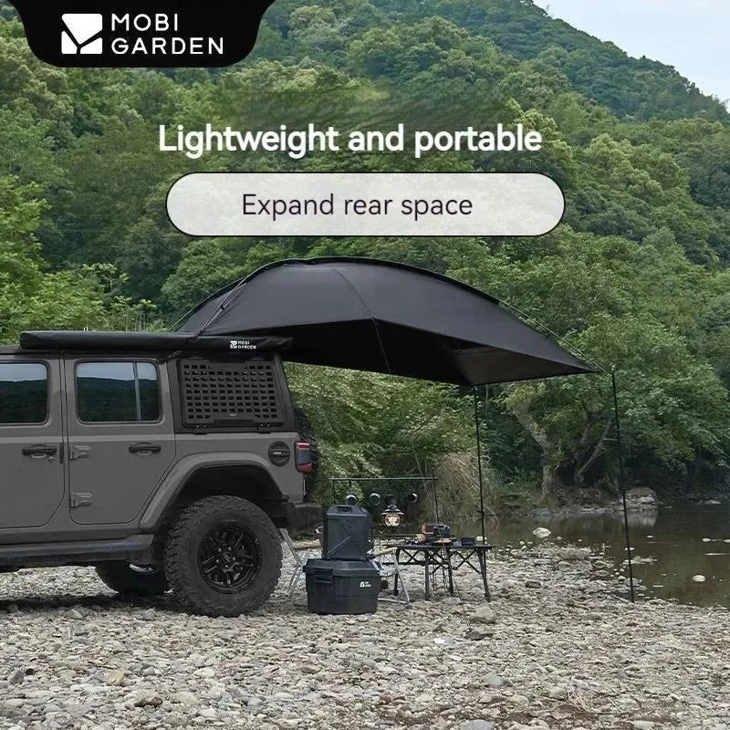 docking tent MOBI GARDEN Car Side Tent – SUV Docking Camping Canopy (8㎡) Advanced Canopy Awning Outdoor