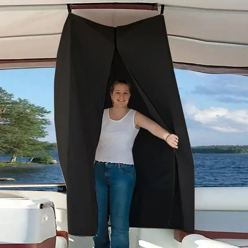 Privacy Curtain Boat Changing Room – Portable Beach Dressing & Shower – Trekker Essentials