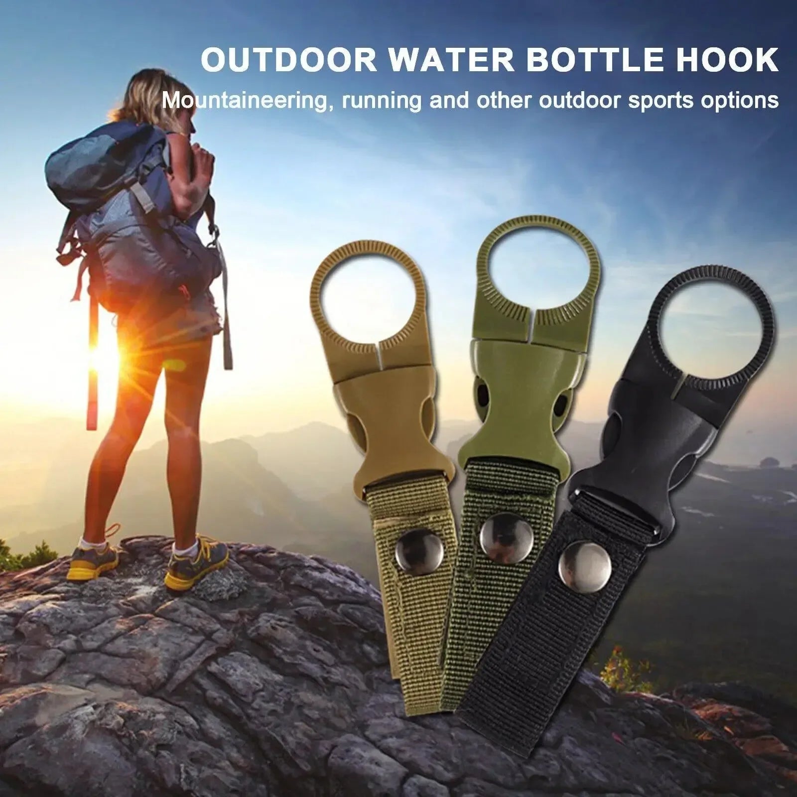 Webbing Backpack Buckle Carabiners