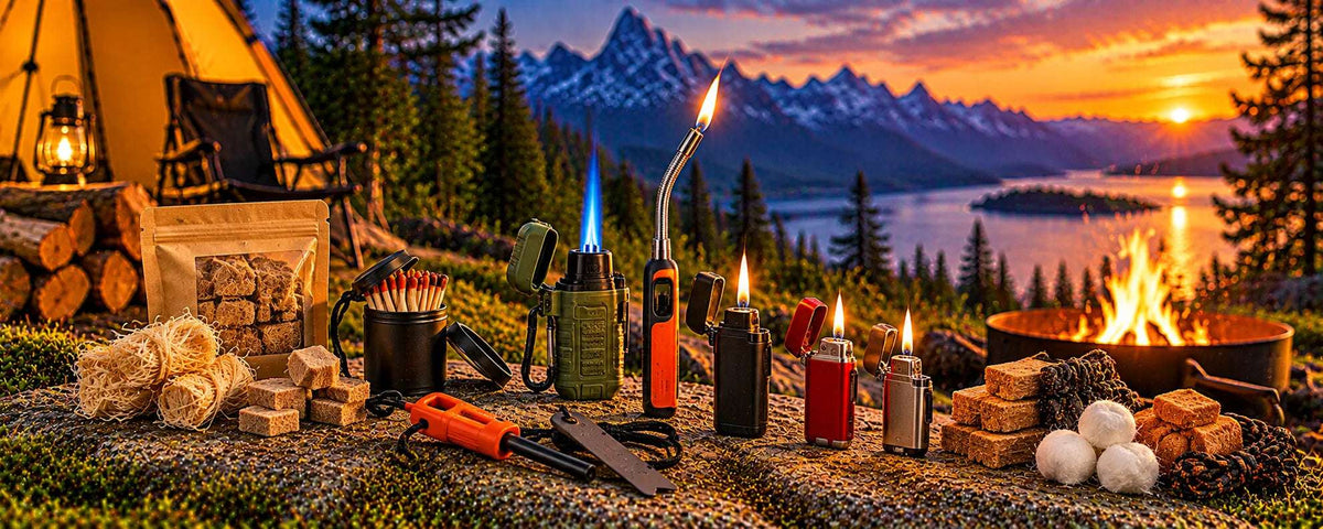 Encendedores y iniciadores de fuego