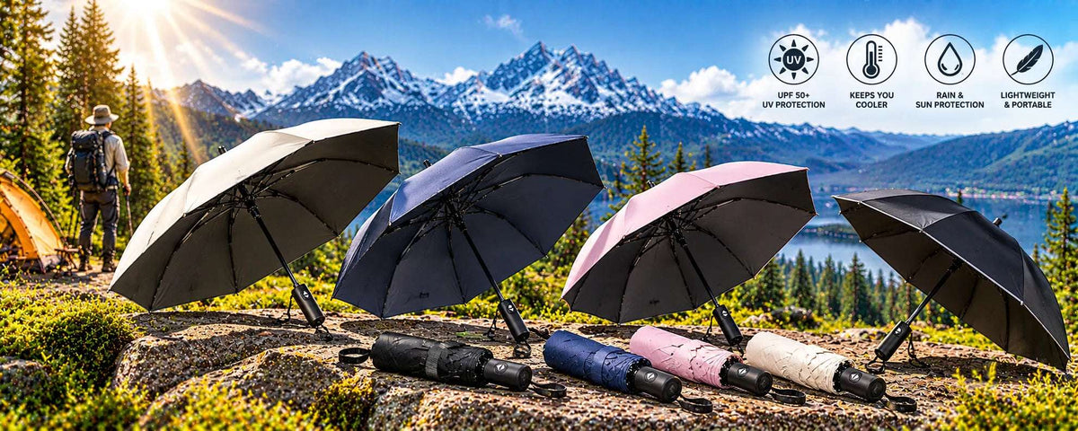 Sombrillas con protección UV