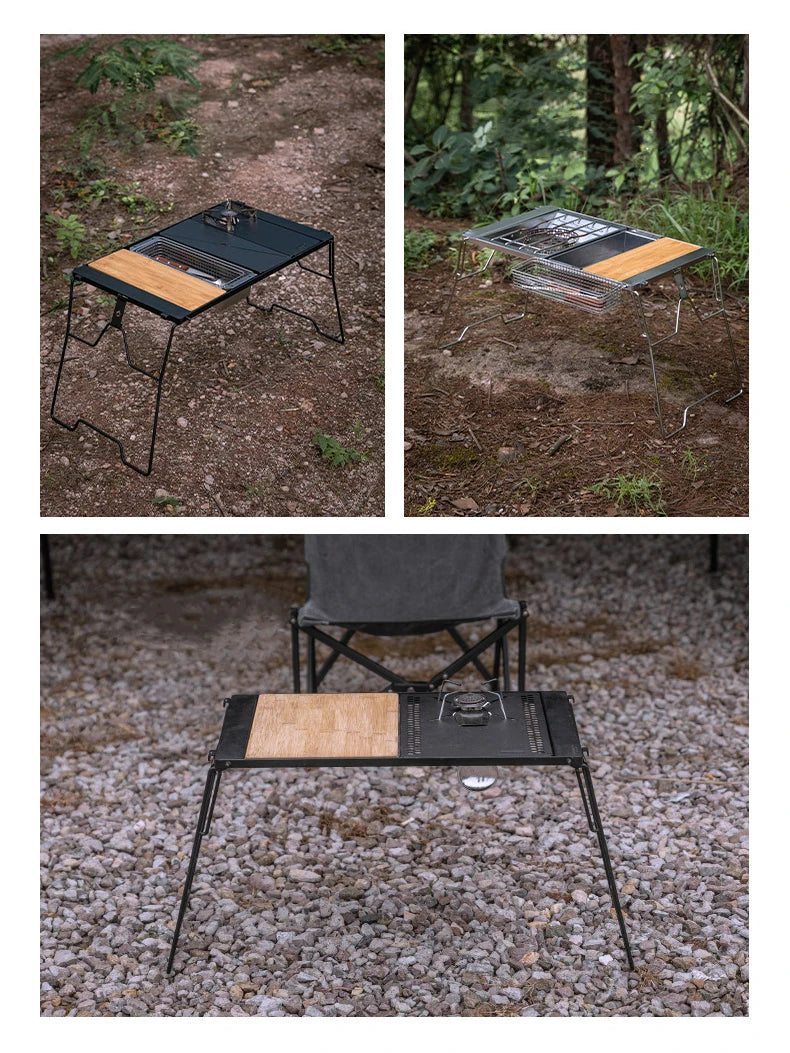 Pandatour Camping IGT 0.5UNT Gas Stove Outdoor One lick Ignite High Effi Ciency Camping Supplies Table Stove High Firepower Trekker Essentials