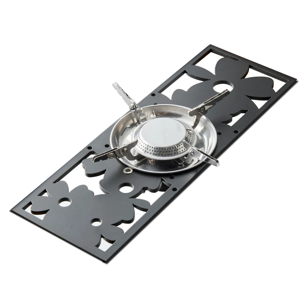 Pandatour Camping IGT 0.5UNT Gas Stove Outdoor One lick Ignite High Effi Ciency Camping Supplies Table Stove High Firepower Trekker Essentials