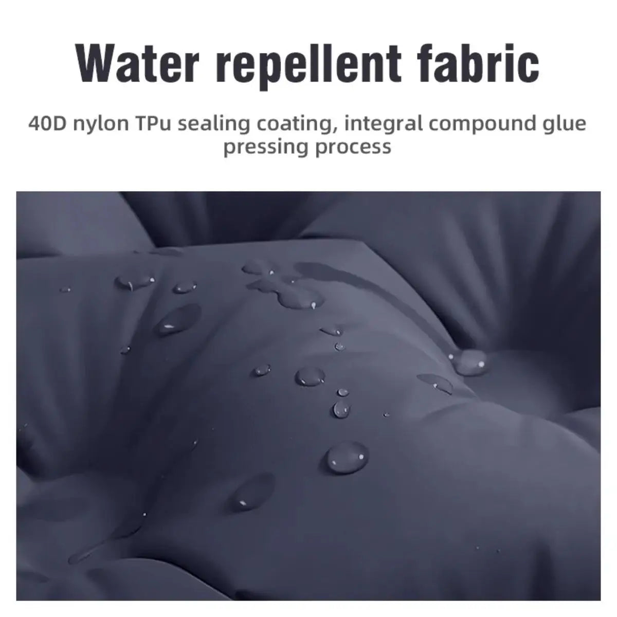 Foldable Outdoor Camping Inflatable Mattress - Warm, Ultra-Wide, Thick, Ultra-Light - Double-Use for Indoor Sleeping, Trekker Essentials
