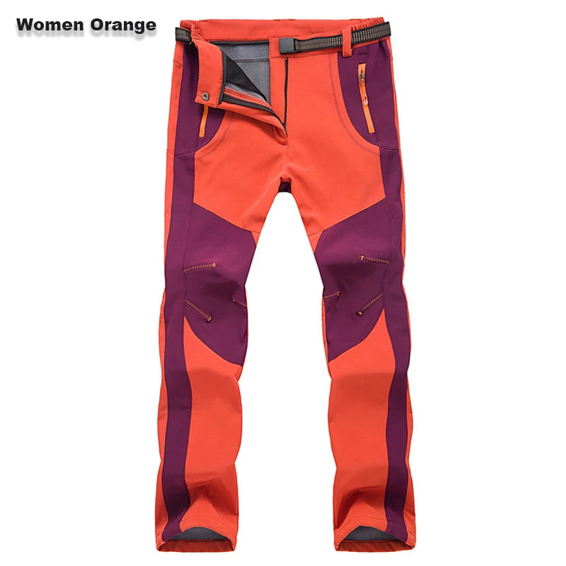 Women’s Waterproof Fleece Hiking Pants – Warm Winter Soft Shell Outdoor Trousers for Trekking, Camping & Skiing Trekker Essentials