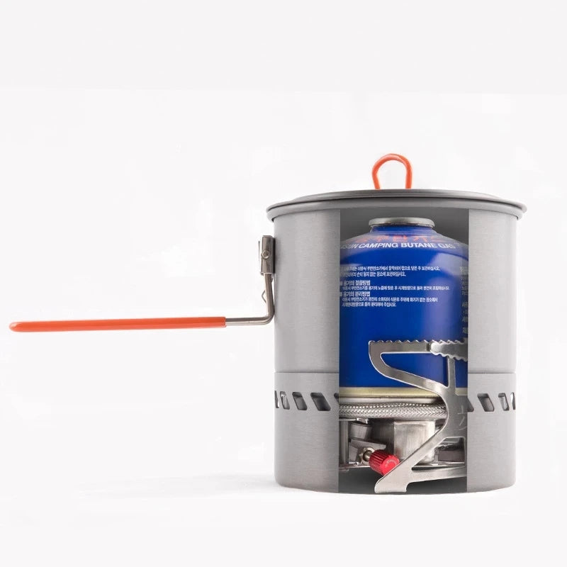 3800W Windproof Portable Gas Stove for Camping & High-Altitude Cooking