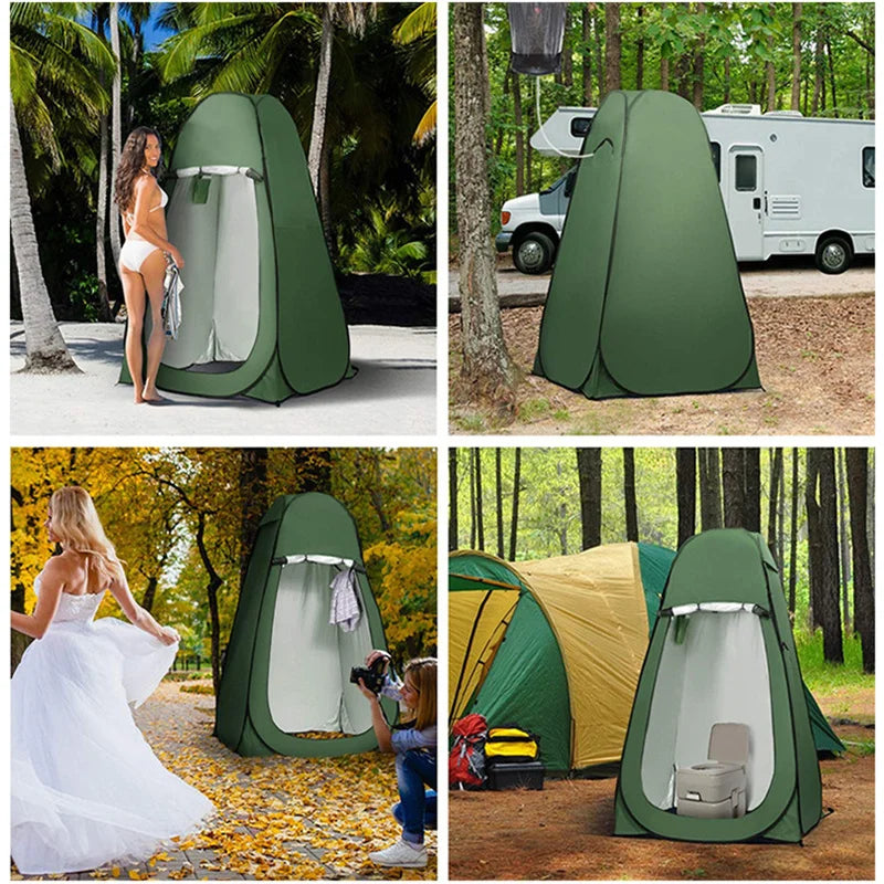 Pop-Up Outdoor Privacy Tent – Instant Waterproof Shower & Changing Shelter