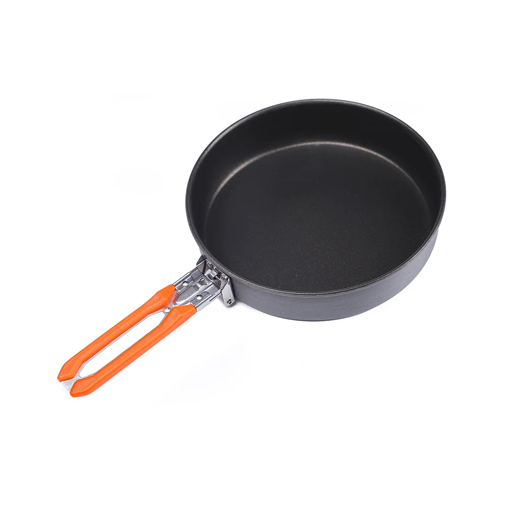 Non-Stick Camping Frying Pan 0.9L – Lightweight Outdoor Skillet for Hiking, Backpacking & Camping Trekker Essentials
