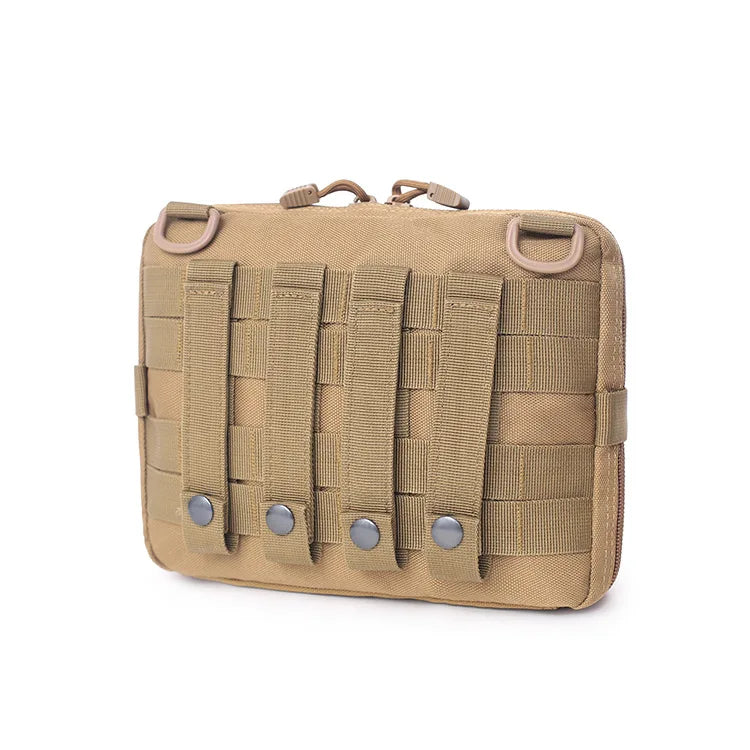 Tactical MOLLE Medical Pouch – EDC First Aid Utility Bag for Camping, Hiking & Emergency Use Trekker Essentials