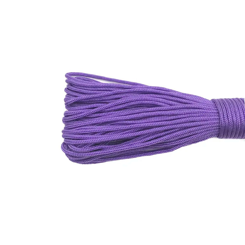 100M Dia 2mm One Stand Cores Paracord For Survival Parachute Cord Lanyard Camping Climbing Rope Hiking Jewelry Making Wholesale Trekker Essentials