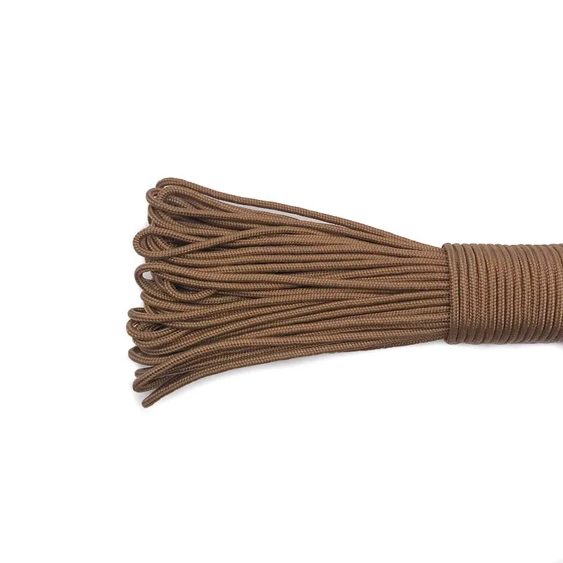 100M Dia 2mm One Stand Cores Paracord For Survival Parachute Cord Lanyard Camping Climbing Rope Hiking Jewelry Making Wholesale Trekker Essentials