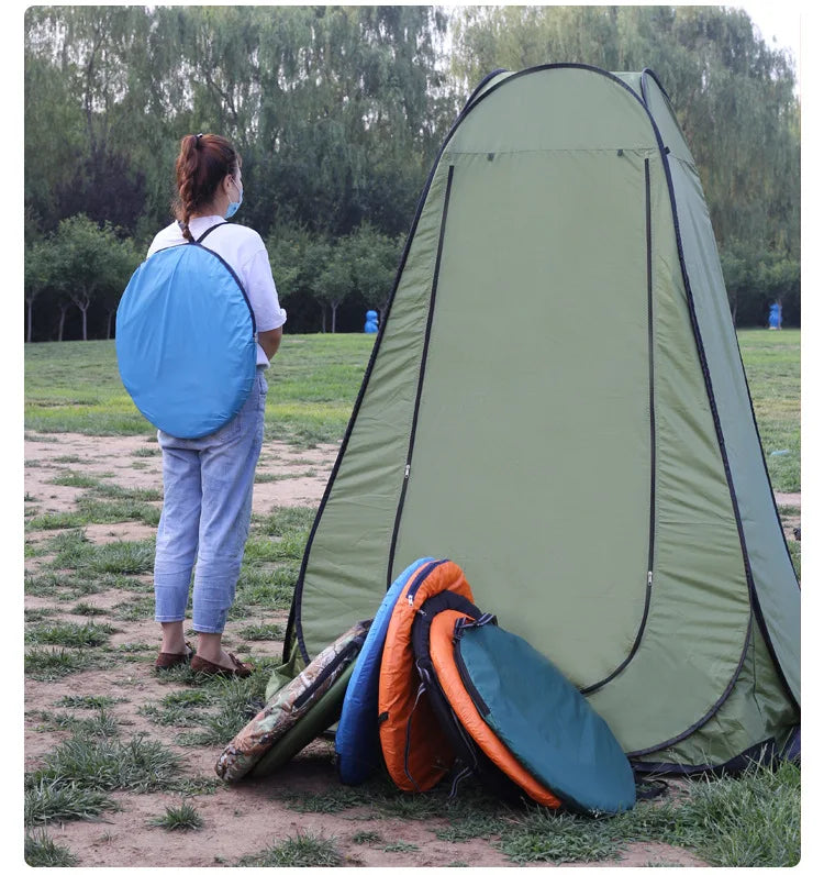 Pop-Up Outdoor Privacy Tent – Instant Waterproof Shower & Changing Shelter