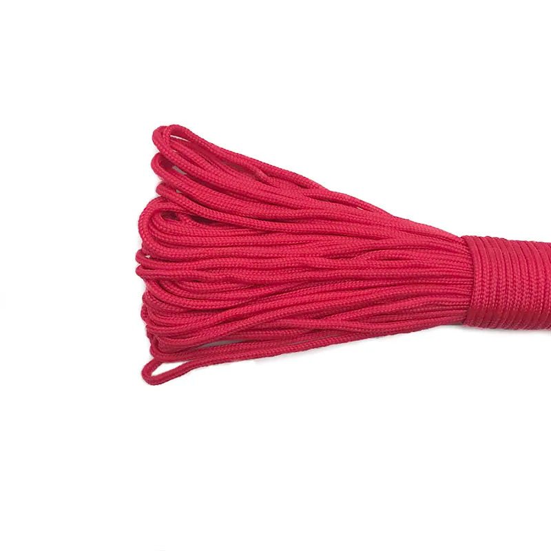 100M Dia 2mm One Stand Cores Paracord For Survival Parachute Cord Lanyard Camping Climbing Rope Hiking Jewelry Making Wholesale Trekker Essentials