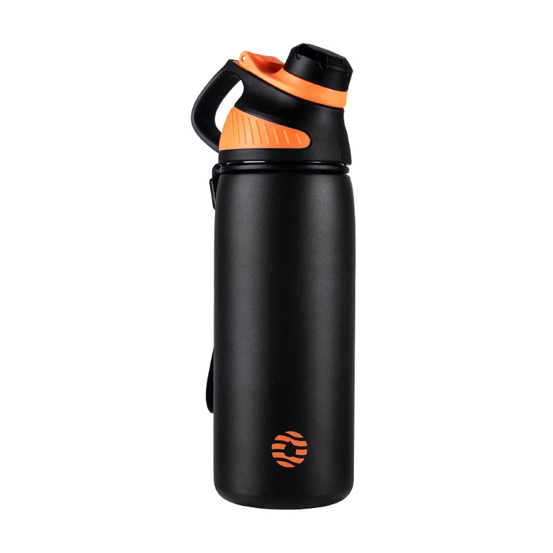1000ml Stainless Steel Vacuum Flask | Magnetic Lid Insulated Water Bottle for Cycling & Outdoor Sports