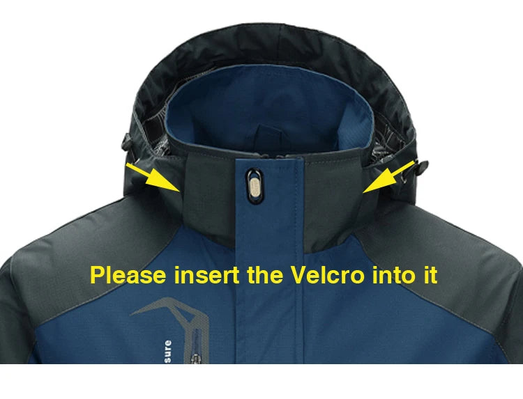 Men’s Waterproof Hiking Jacket – Windproof Outdoor Camping & Trekking Windbreaker Trekker Essentials