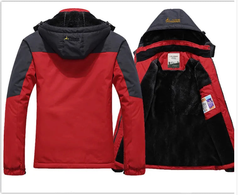 Men’s Winter Parka Jacket – Thick Warm Windproof Military Style Coat for Cold Weather Trekker Essentials