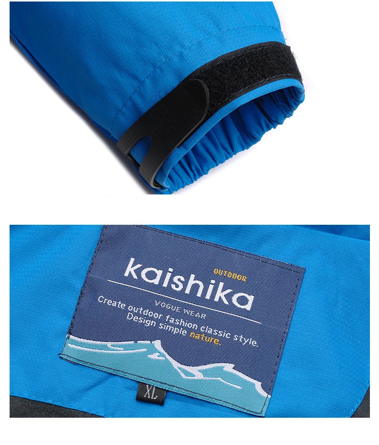 Men’s Waterproof Hiking Jacket – Windproof Outdoor Camping & Trekking Windbreaker Trekker Essentials