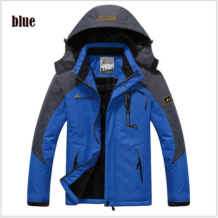 Men’s Winter Parka Jacket – Thick Warm Windproof Military Style Coat for Cold Weather Trekker Essentials