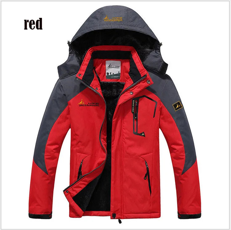 Men’s Winter Parka Jacket – Thick Warm Windproof Military Style Coat for Cold Weather Trekker Essentials