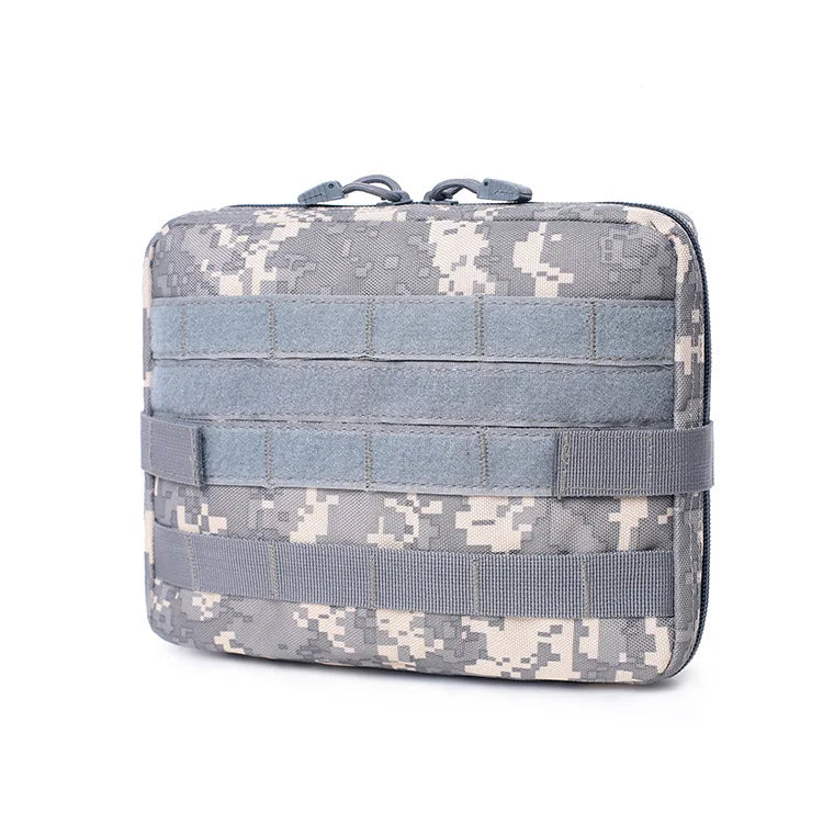 Tactical MOLLE Medical Pouch – EDC First Aid Utility Bag for Camping, Hiking & Emergency Use Trekker Essentials
