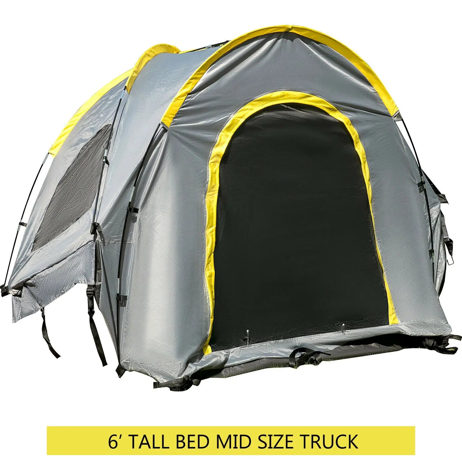 Waterproof Truck Bed Tent (5–8 FT) – 2 Person Pickup Camping Tent for Outdoor Travel & Overlanding Trekker Essentials
