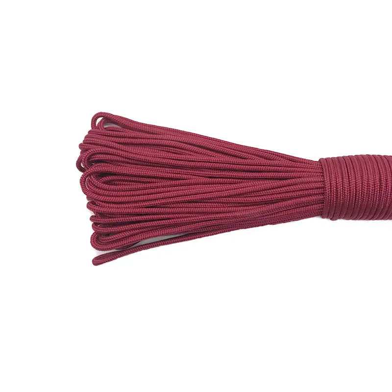 100M Dia 2mm One Stand Cores Paracord For Survival Parachute Cord Lanyard Camping Climbing Rope Hiking Jewelry Making Wholesale Trekker Essentials