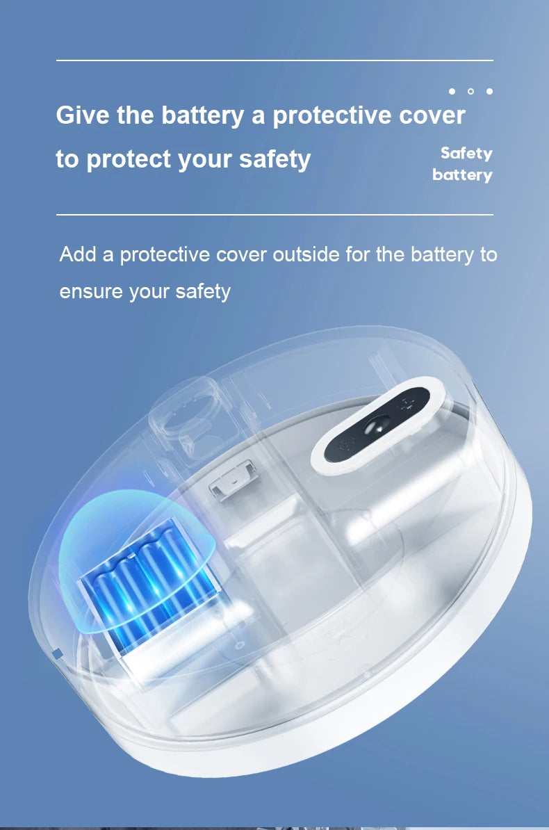 Ventilador de suelo plegable portátil de 10800 mAh | Recargable por USB, control remoto, enfriador de aire silencioso para acampar