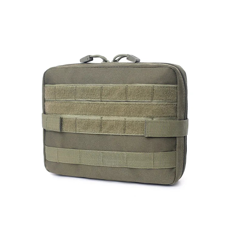 Tactical MOLLE Medical Pouch – EDC First Aid Utility Bag for Camping, Hiking & Emergency Use Trekker Essentials