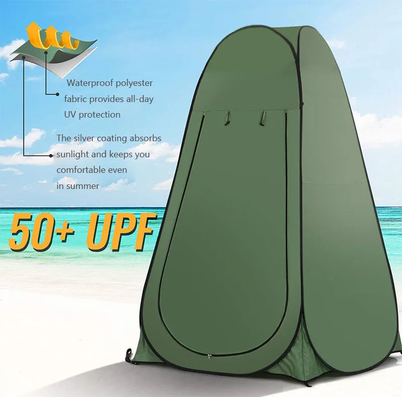 Pop-Up Outdoor Privacy Tent – Instant Waterproof Shower & Changing Shelter