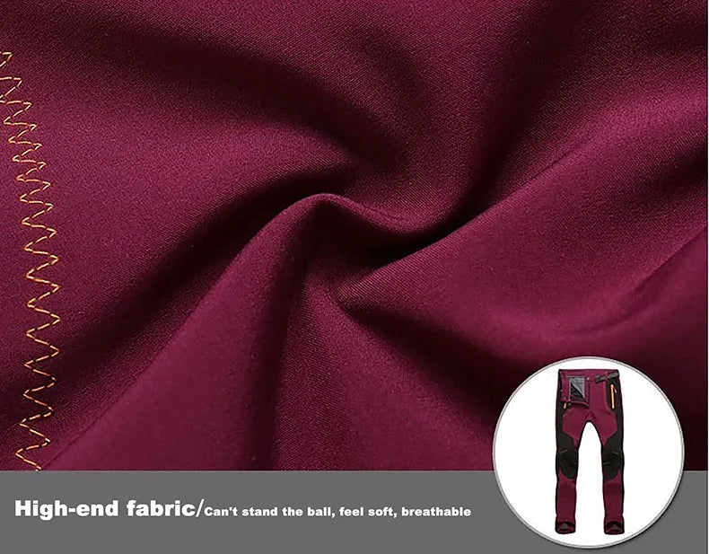 Women’s Waterproof Fleece Hiking Pants – Warm Winter Soft Shell Outdoor Trousers for Trekking, Camping & Skiing Trekker Essentials