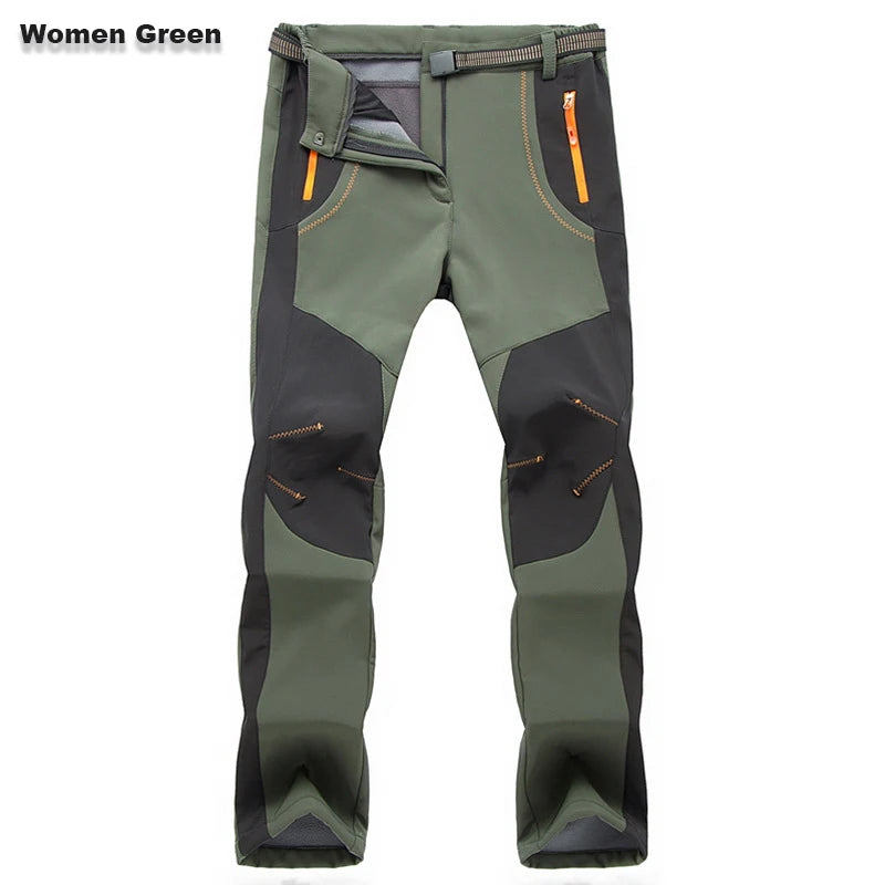 Women’s Waterproof Fleece Hiking Pants – Warm Winter Soft Shell Outdoor Trousers for Trekking, Camping & Skiing Trekker Essentials