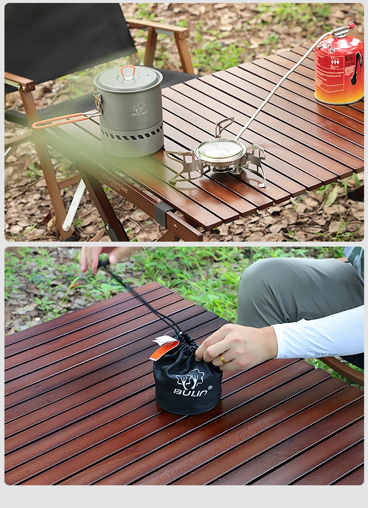 3800W Windproof Portable Gas Stove for Camping & High-Altitude Cooking
