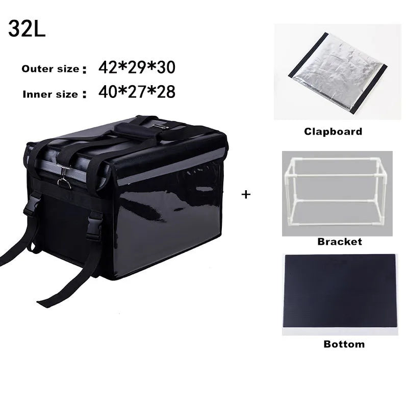 Camping Supplies Picnic Basket Cooler Bag – Portable Travel Thermal Food Container