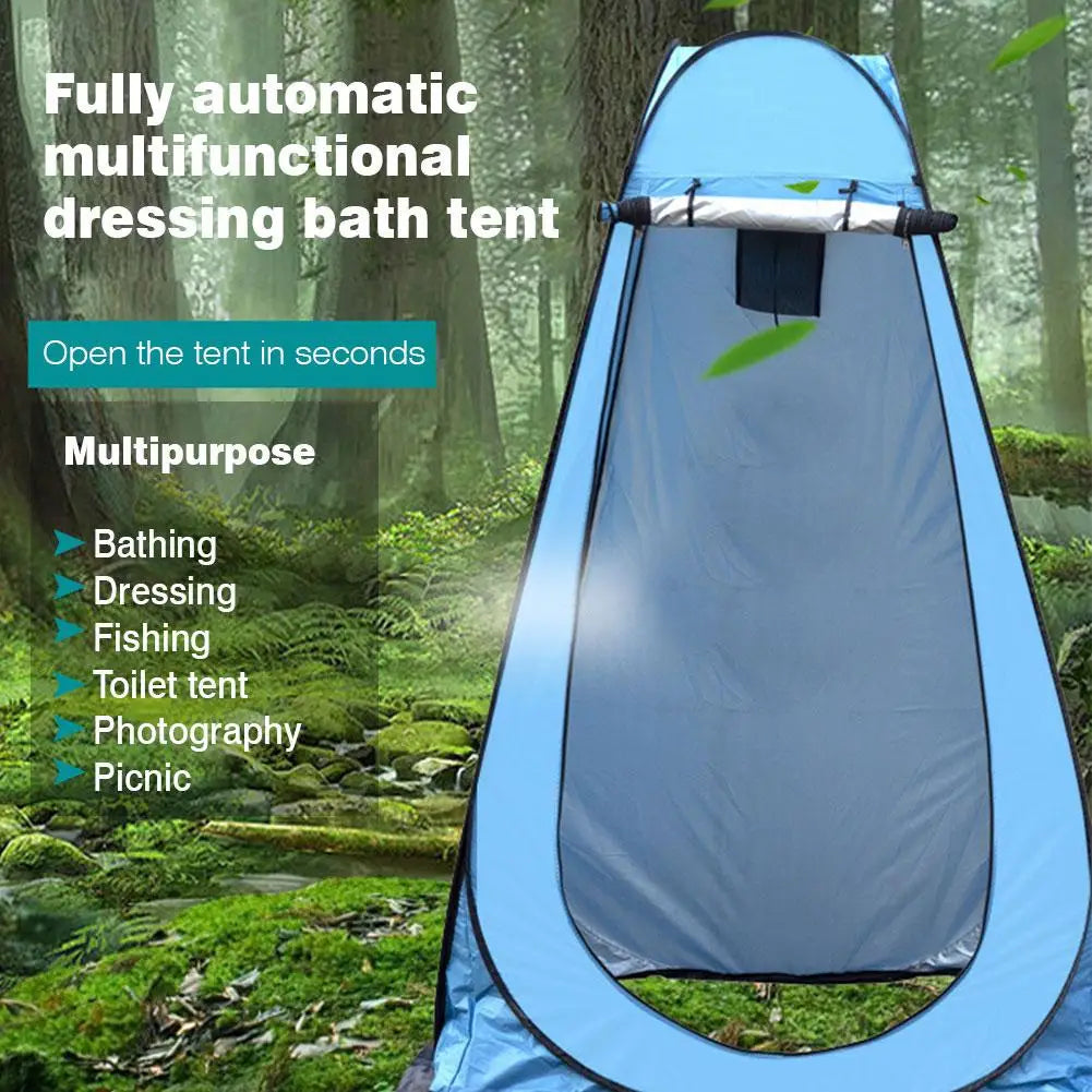 Pop-Up Outdoor Privacy Tent – Instant Waterproof Shower & Changing Shelter