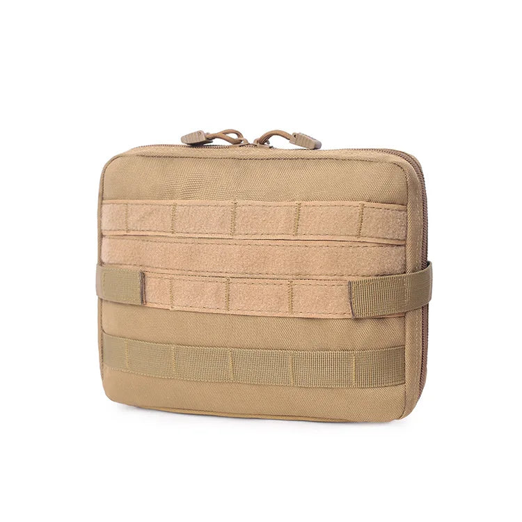 Tactical MOLLE Medical Pouch – EDC First Aid Utility Bag for Camping, Hiking & Emergency Use Trekker Essentials