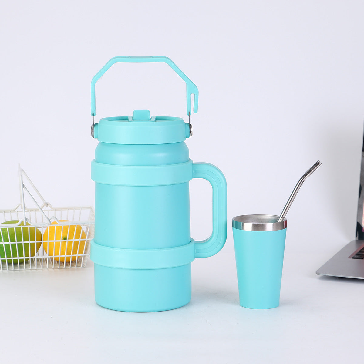 1.2L/1.9L Stainless Steel Thermal Tumbler | 48-Hour Vacuum Insulated Sports Water Bottle for Outdoor Use