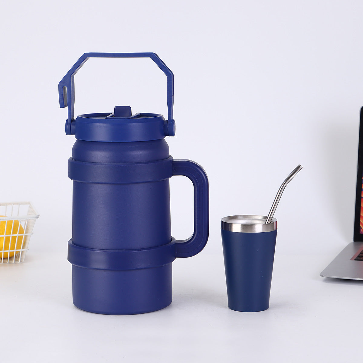 1.2L/1.9L Stainless Steel Thermal Tumbler | 48-Hour Vacuum Insulated Sports Water Bottle for Outdoor Use