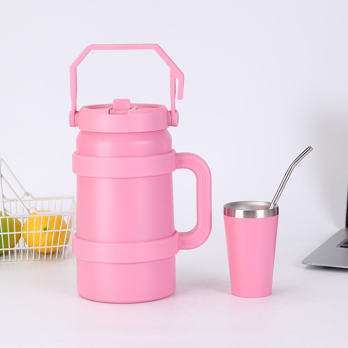 1.2L/1.9L Stainless Steel Thermal Tumbler | 48-Hour Vacuum Insulated Sports Water Bottle for Outdoor Use