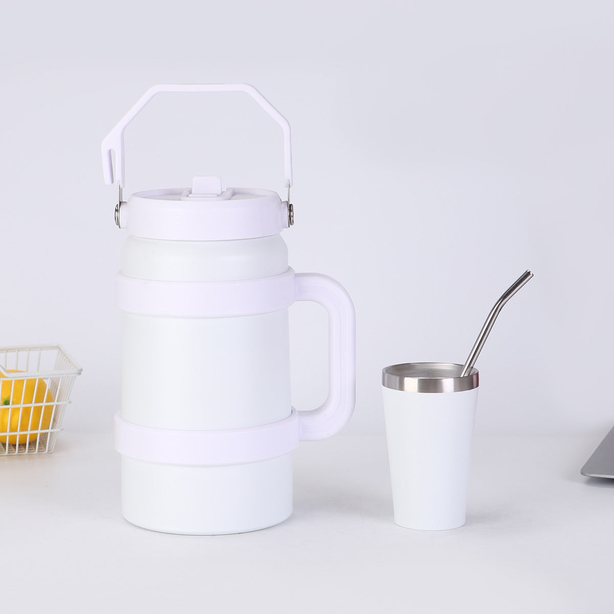 1.2L/1.9L Stainless Steel Thermal Tumbler | 48-Hour Vacuum Insulated Sports Water Bottle for Outdoor Use