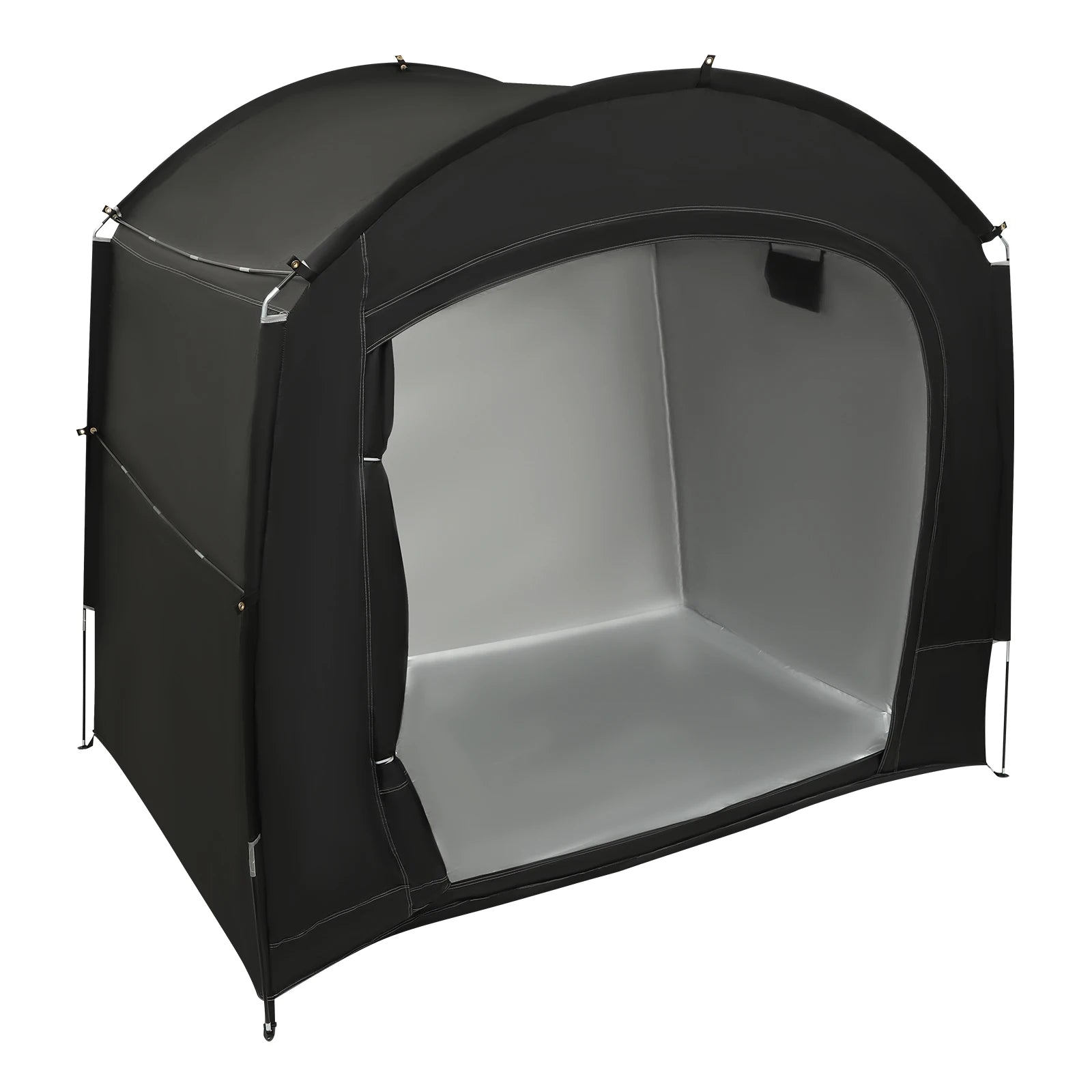 Bike Storage Shed for 1–4 Bikes – Portable Waterproof Bicycle Shelter, 210D Oxford, 220x150x185cm Trekker Essentials