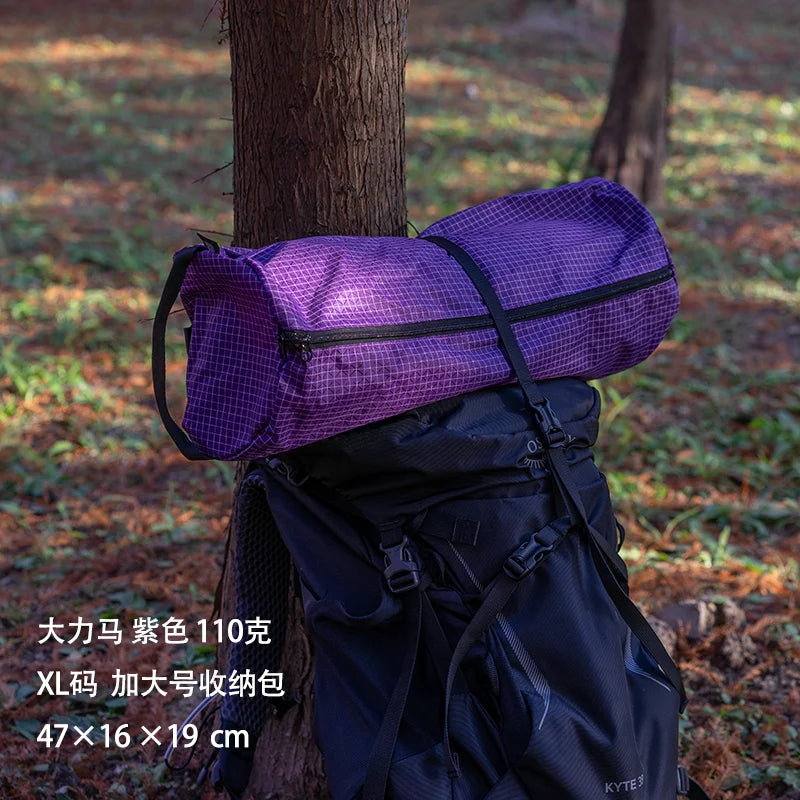 [HODR] Dyneema XPAC Storage Pouch Ultralight Hanging Pack for Backpack Tent Chair or Gear Outdoor Top Bag Hiking  Gear Organizer Trekker Essentials