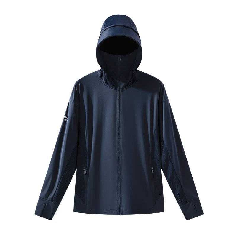 LNGXO Unisex Quick Dry Anti-UV Windbreaker Jacket Summer Sun Protection Outdoor Coat for Men Women Hiking Camping Climbing Trekker Essentials