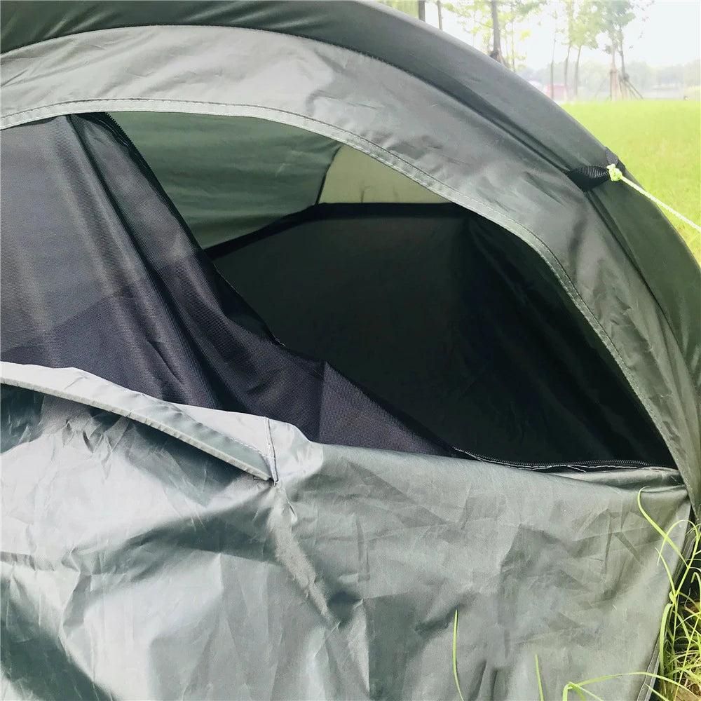 1-Person Ultralight Backpacking Tent – Waterproof 3-Season Camping & Cycling Tent Trekker Essentials