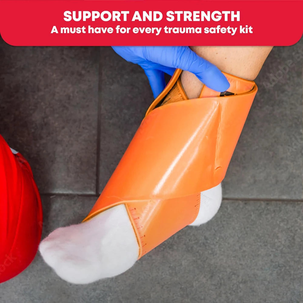 Emergency Aluminum Splint Roll (11×46cm) – Reusable Moldable First Aid Support for Fractures & Injuries Trekker Essentials