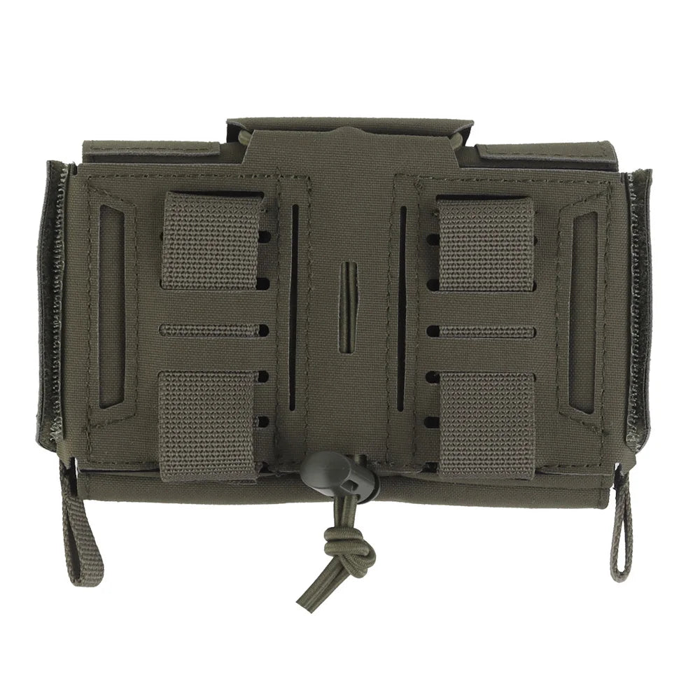 Camo Style MD2 Compact Trauma Kit Tactical IFAK Medical First Aid Pouch Outdoors Hunting Camping Patrol Survival Equipment Trekker Essentials