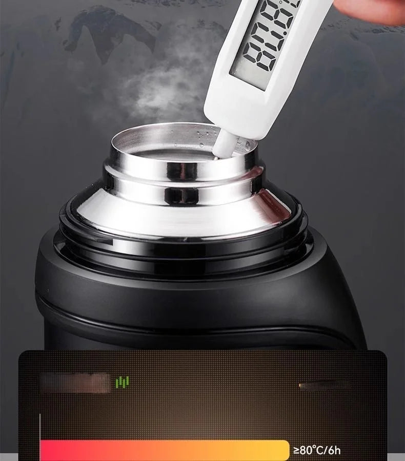 Large Capacity Camping Thermos | 2-in-1 Outdoor Travel Kettle & Cold Pot for Coffee & Hydration